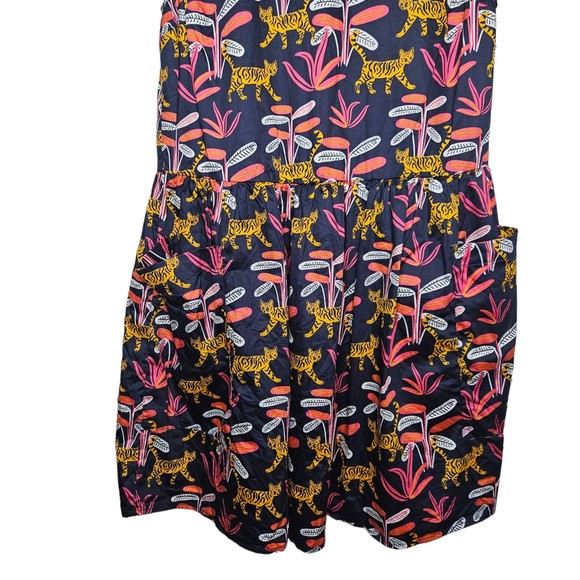 MODCLOTH Bold Notion Jungle Cat Mini Dress - Picture 4 of 10